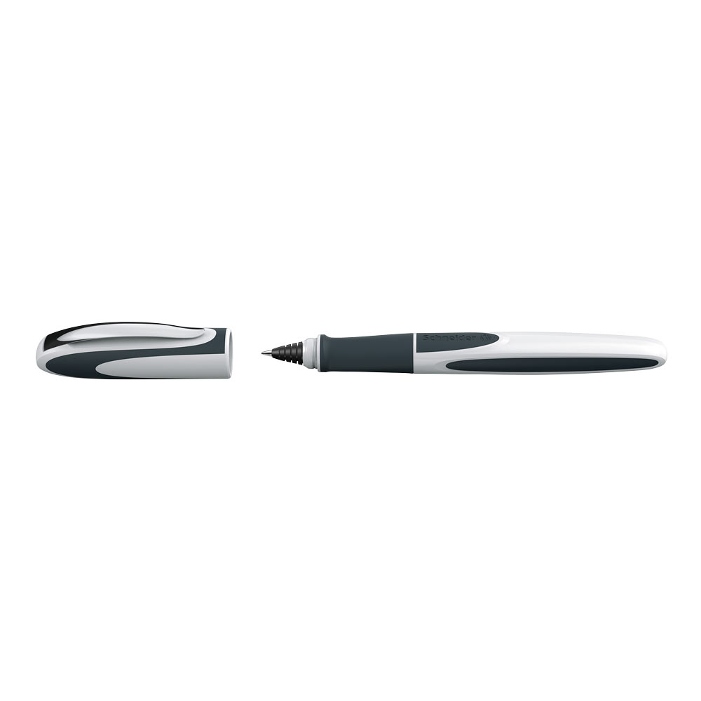 Ray Rollerball Pen M - White/Dark Gray