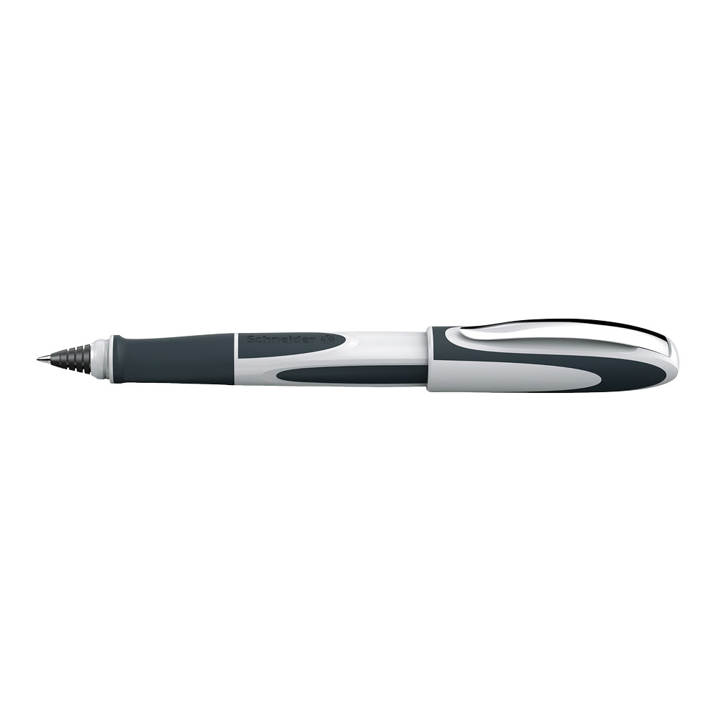 Ray Rollerball Pen M - White/Dark Gray