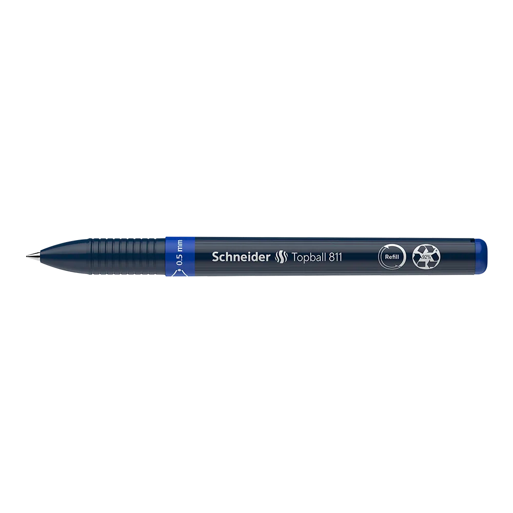 Topball 811 Rollerball 0.5mm, Box of 10#ink-colour_blue