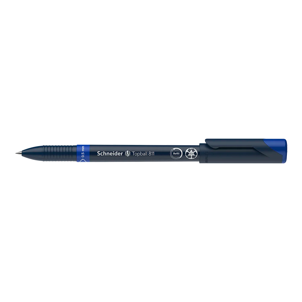 Topball 811 Rollerball 0.5mm, Box of 10#ink-colour_blue