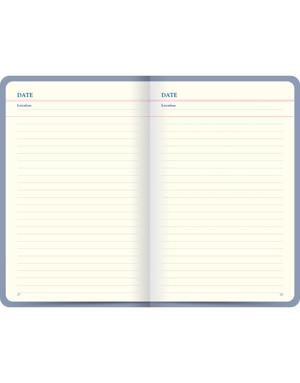 Icon Book Travel Journal Blue#colour_icon-blue