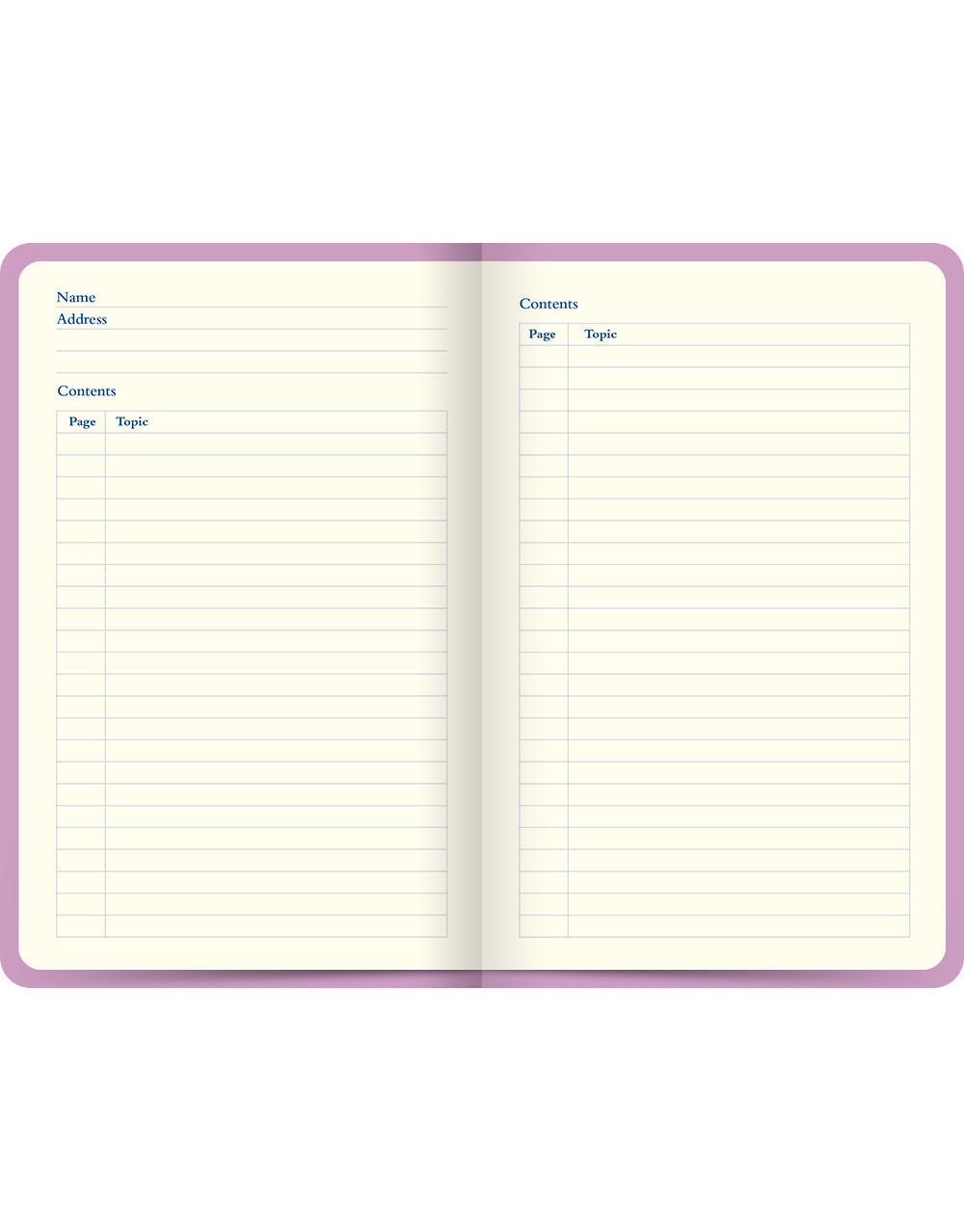 Icon Book Ruled Notebook Pink#colour_icon-pink