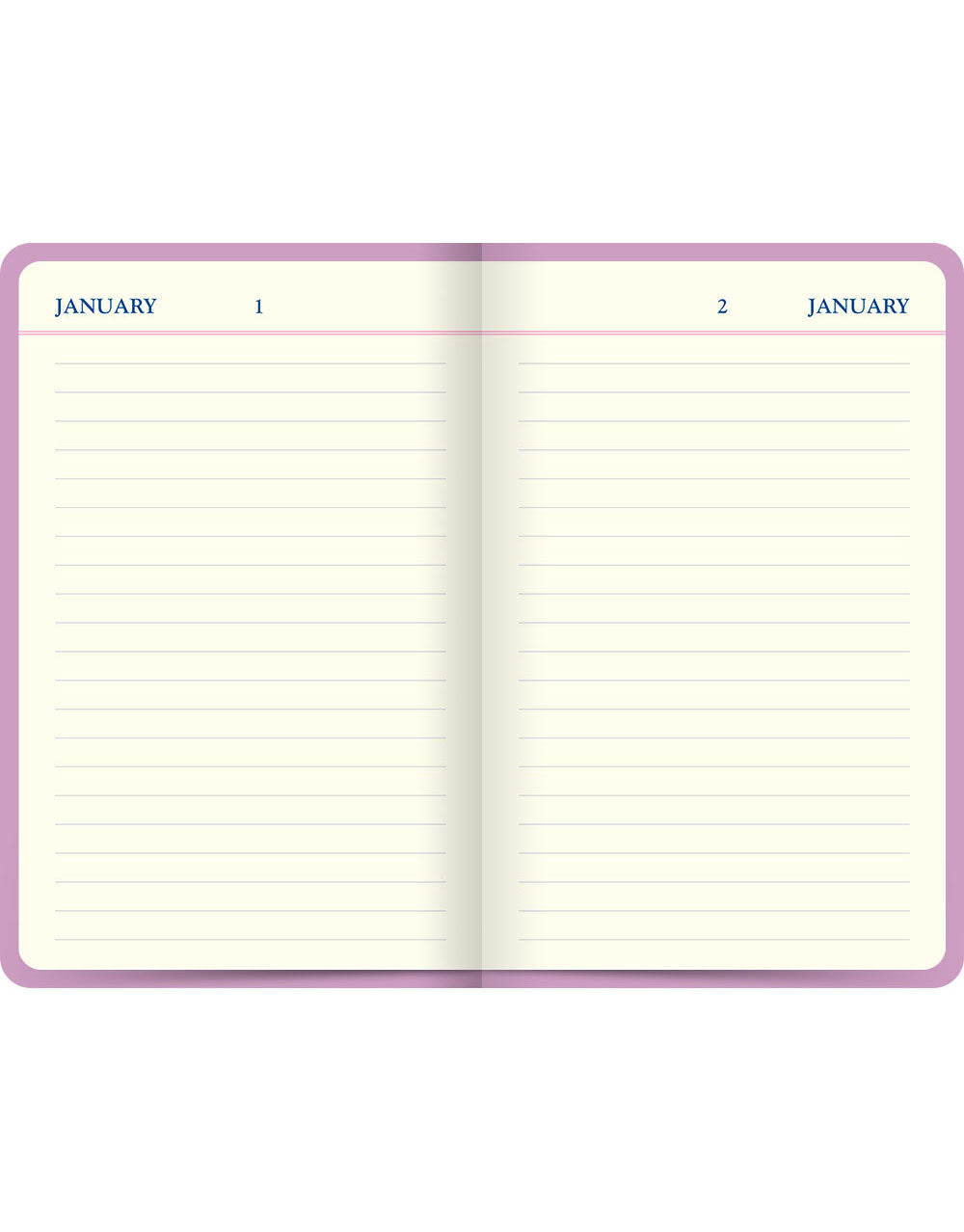 Icon Book Perpetual Diary Pink#colour_icon-pink