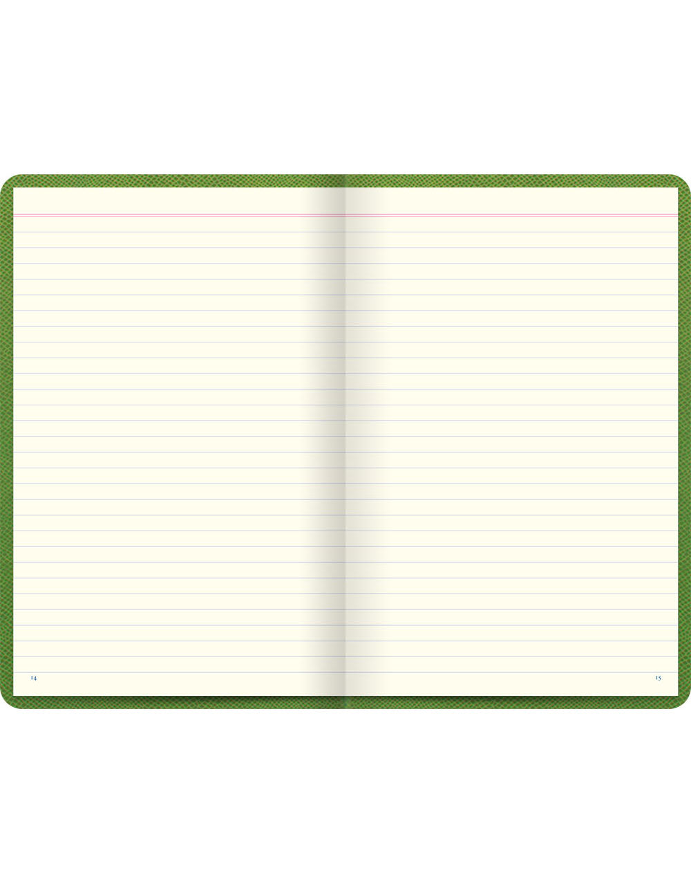 Legacy Book Ruled Notebook Green#colour_legacy-green