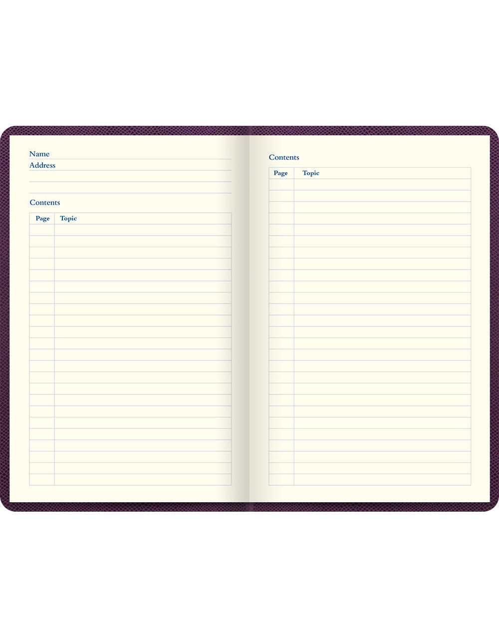 Legacy Book Ruled Notebook Purple#colour_purple