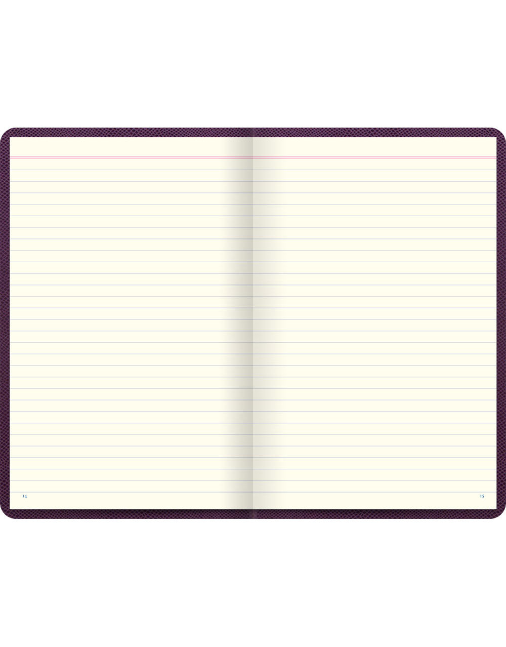 Legacy Book Ruled Notebook Purple#colour_purple