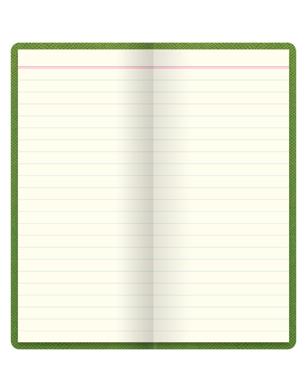 Legacy Slim Pocket Ruled Notebook Green#colour_legacy-green