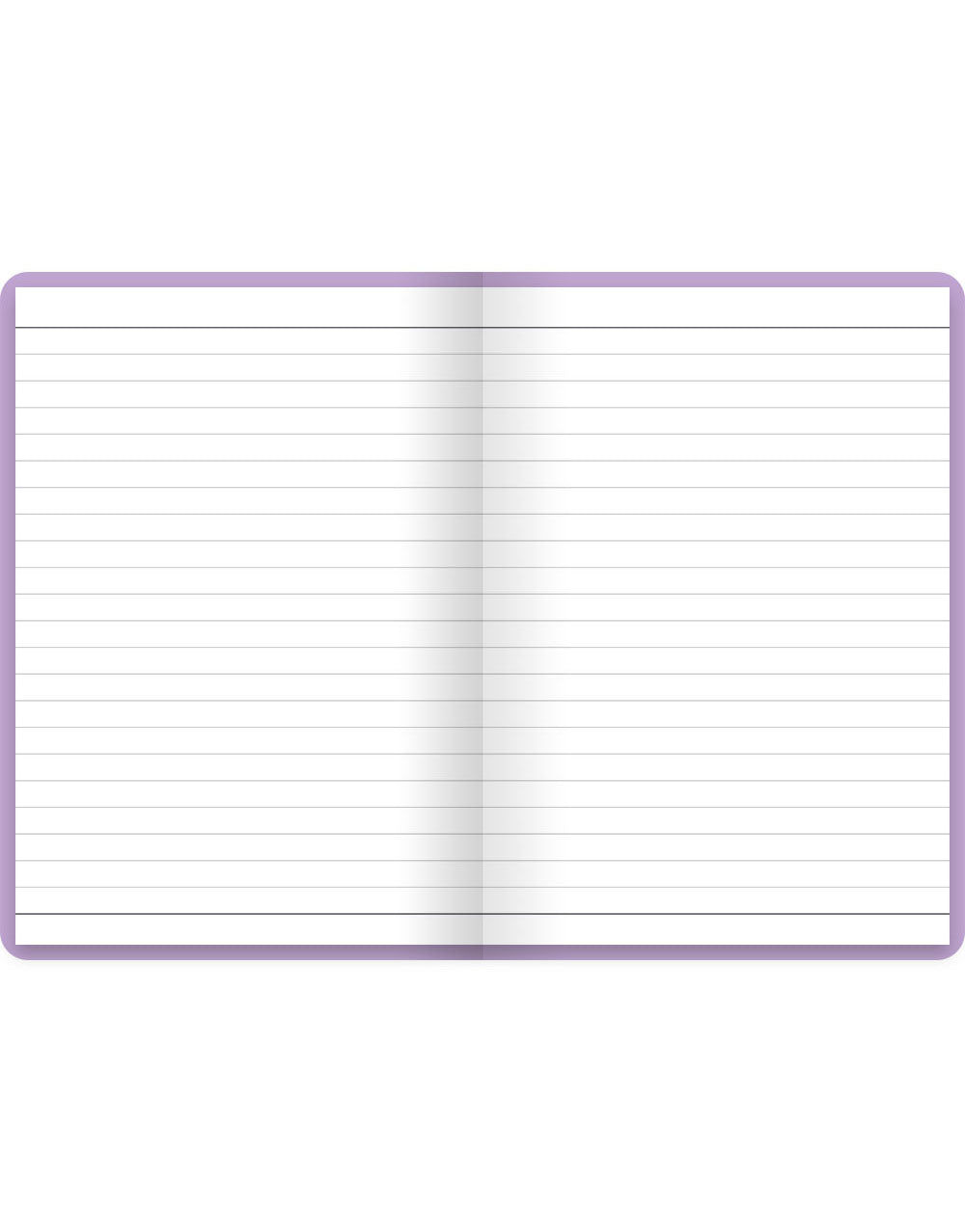 Pastel A6 Ruled Notebook Lilac#colour_lilac