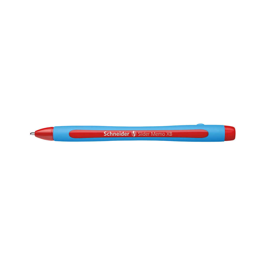 Memo Ballpoint Pens XB, Box of 10#colour_red