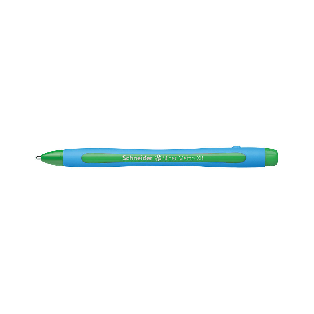 Memo Ballpoint Pens XB, Box of 10#colour_green