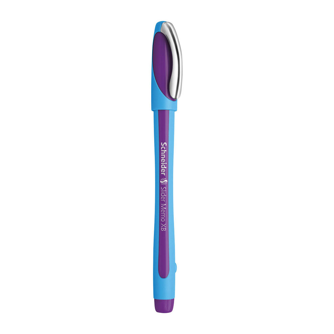 Memo Ballpoint Pens XB, Box of 10#colour_violet