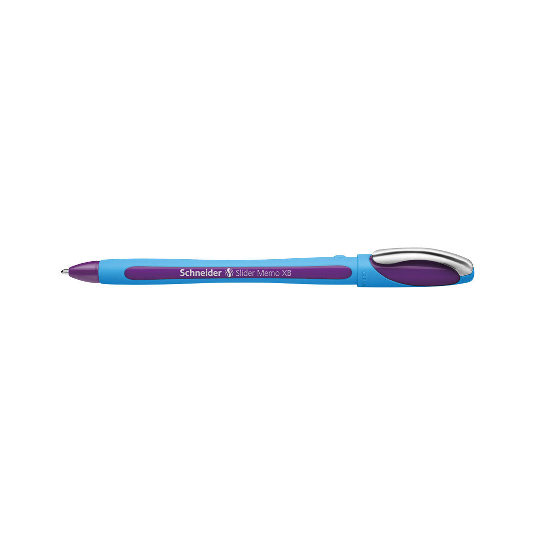 Memo Ballpoint Pens XB, Box of 10#colour_violet