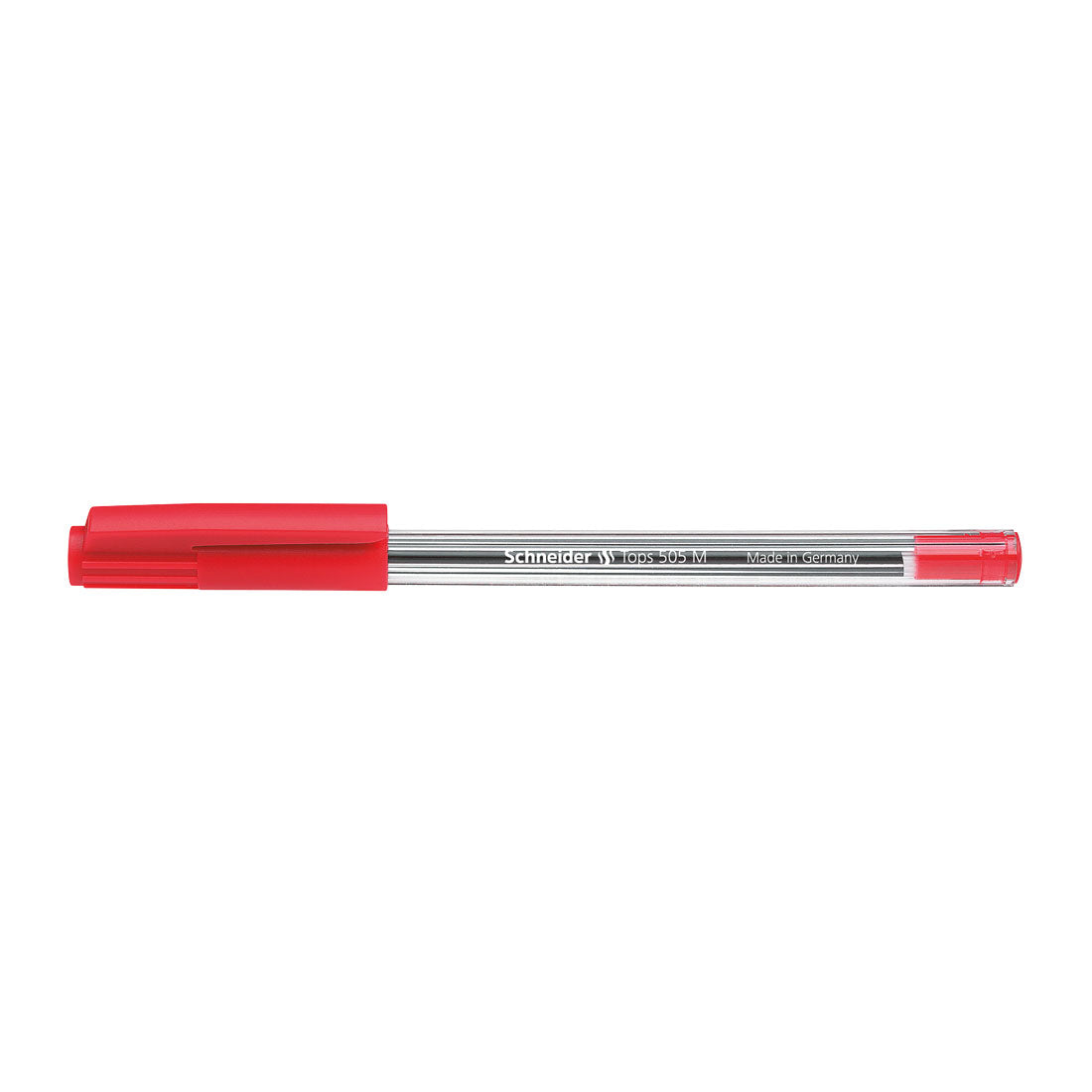 Tops 505 Ballpoint Pens M, Box of 10 units#colour_red