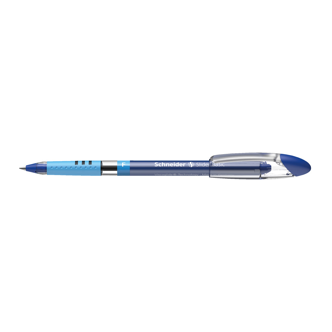 Slider BASIC Ballpoint Pens F, Box of 10#colour_blue