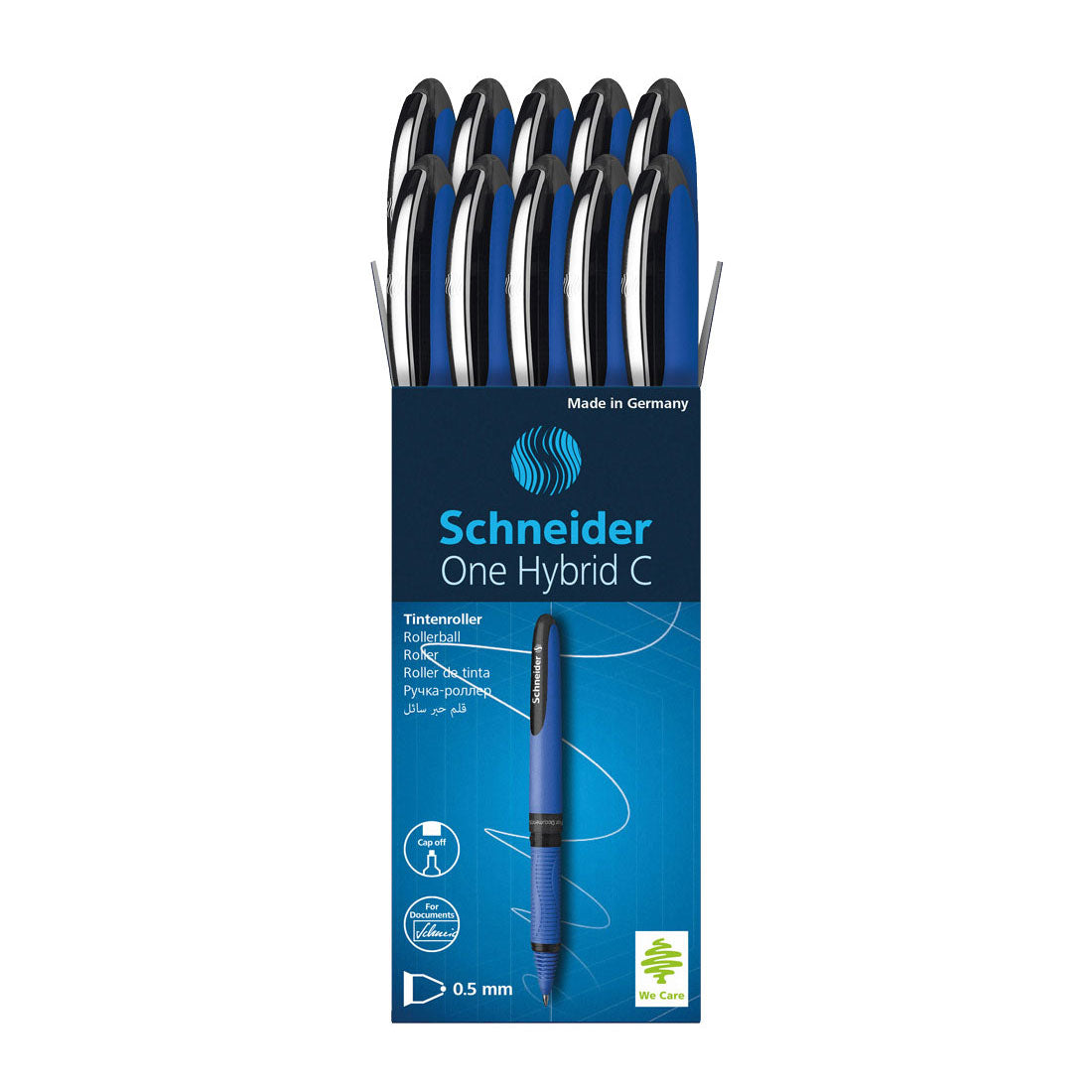Schneider Slider Edge XB – Confezione Da 10 Penne A Sfera Con Inchiostro Viscoglide – Colore Giallo