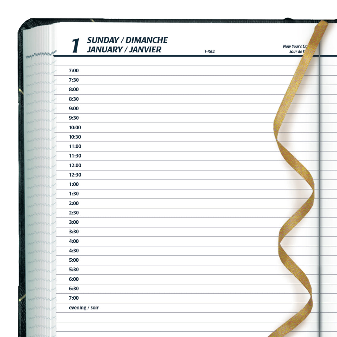 Daily Planner 2024, Bilingual