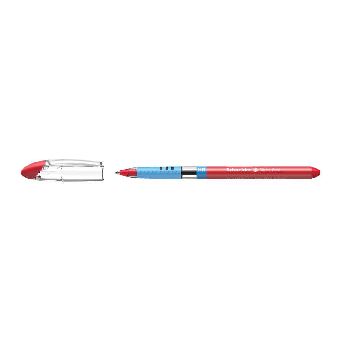 Slider BASIC Ballpoint Pen XB, Box of 10#ink-colour_red