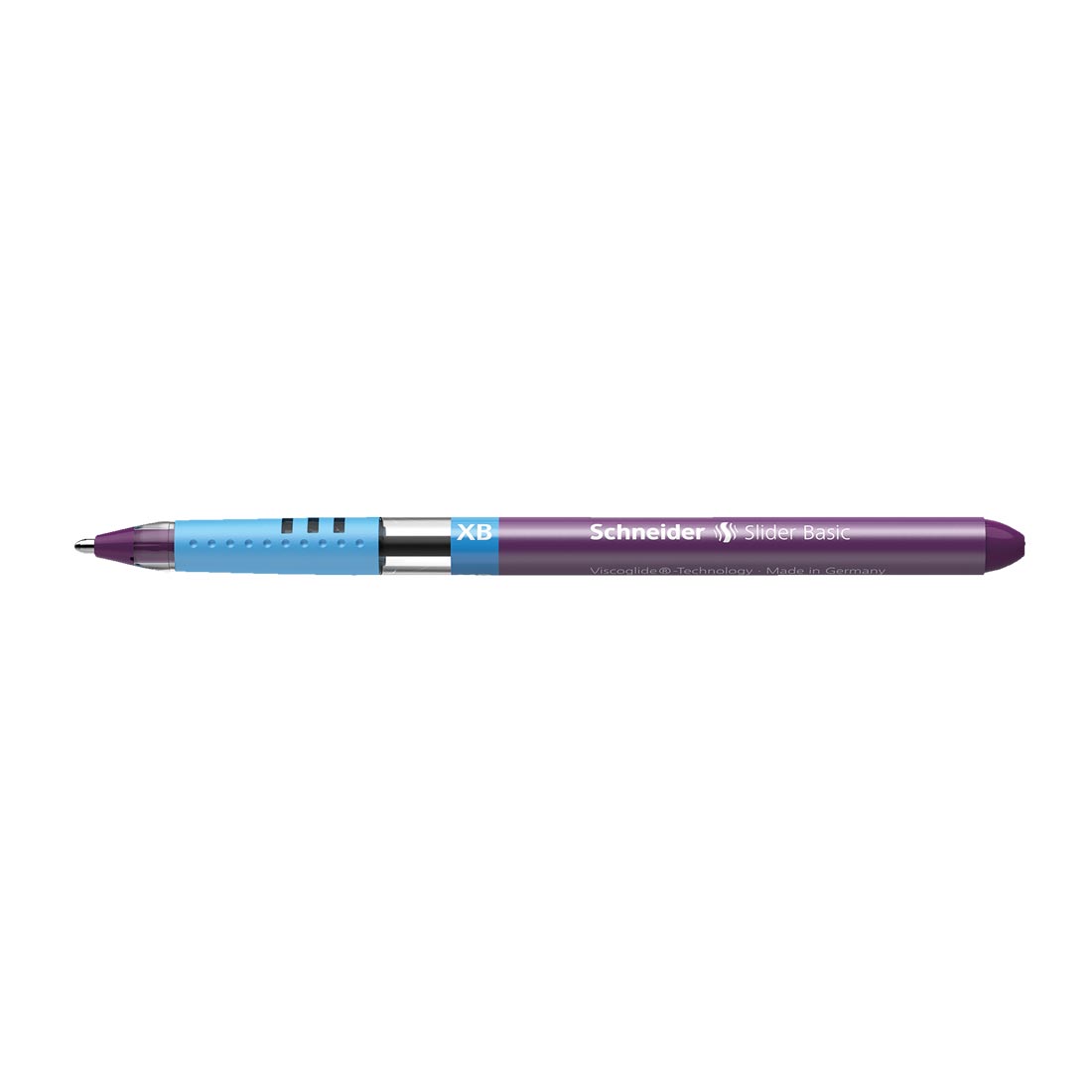Slider BASIC Ballpoint Pen XB, Box of 10#ink-colour_violet