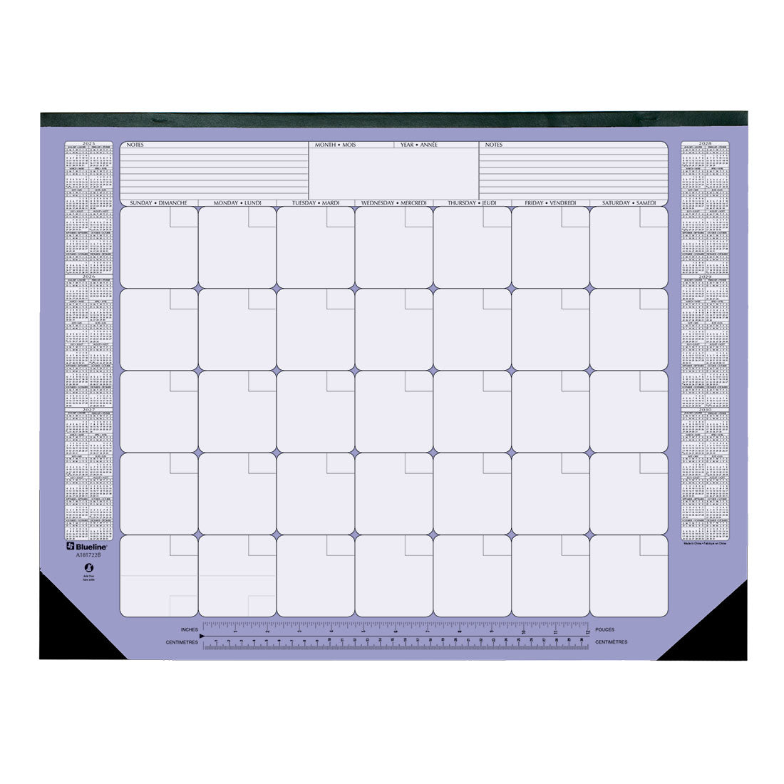 Monthly Perpetual Desk Pad, A181722B - Blueline – Blueline CDA