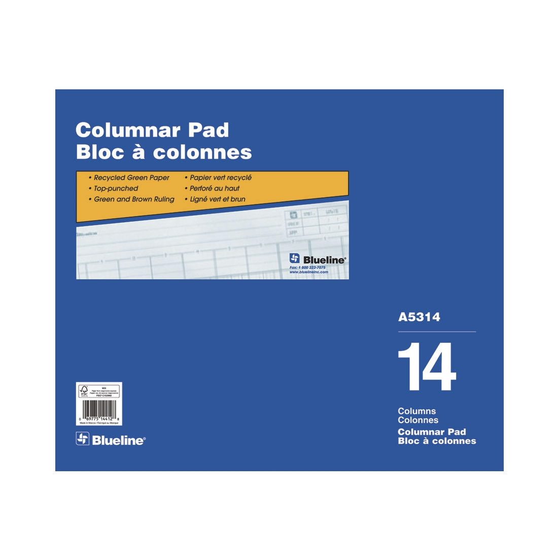 Blueline Columnar Pads – Blueline CDA