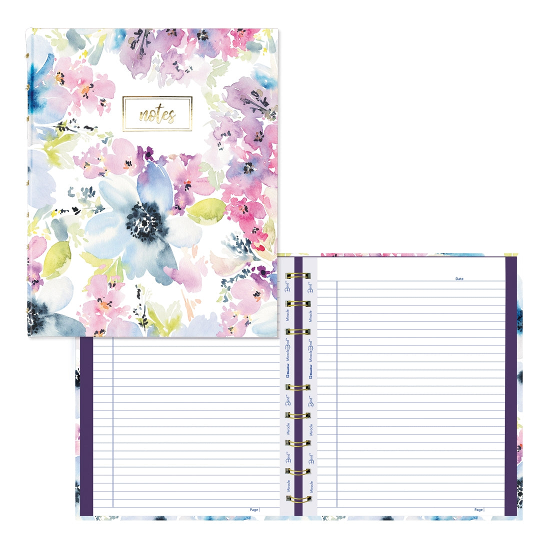 MiracleBind Passion Collection Notebook - Floral#colour_passion-floral