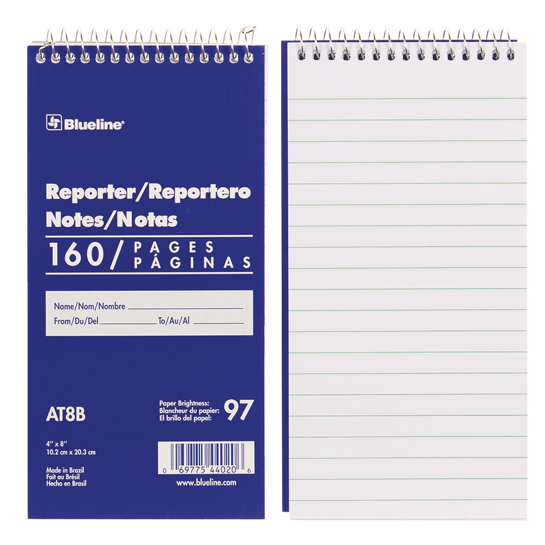 Reporter Note Pad AT8B