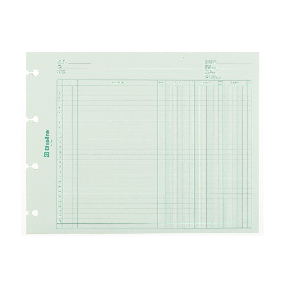 Blueline Mini Ledger Blueline CDA Blueline mini ledger blueline cda