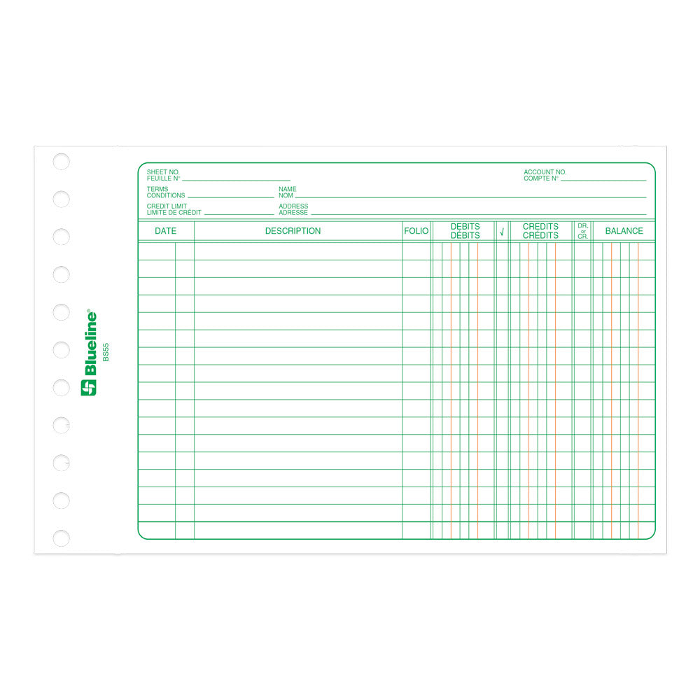 Blueline Mini-Ledger – Blueline CDA