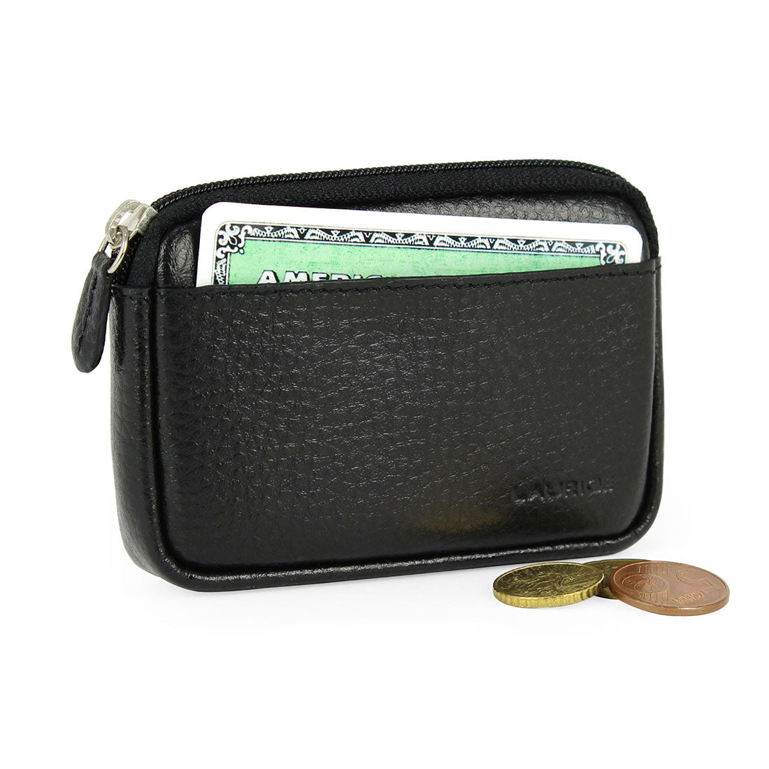 Small Wallet/Card Holder - Black#colour_black