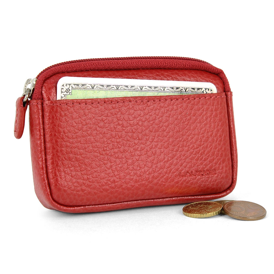 Small Wallet/Card Holder - Red#colour_laurige-red